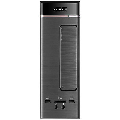 ASUS K20CE Mini Desktop PC, Intel Pentium, 4GB RAM, 1TB, Silver